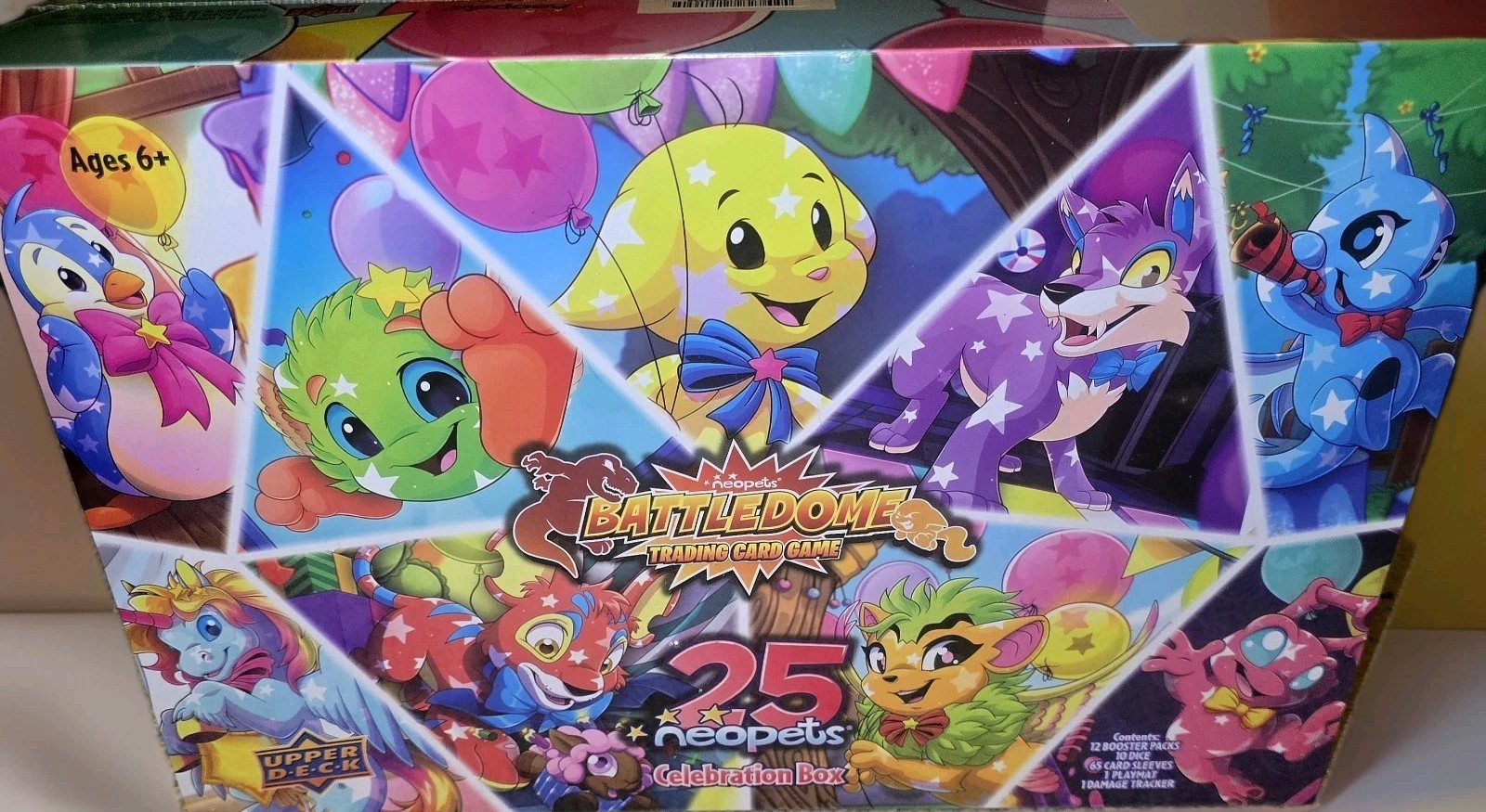 NEOPETS BATTLEDOME TCG 25th ANNIVERSARY BOX SET FACTORY SEALED COLLECTOR'S BOX