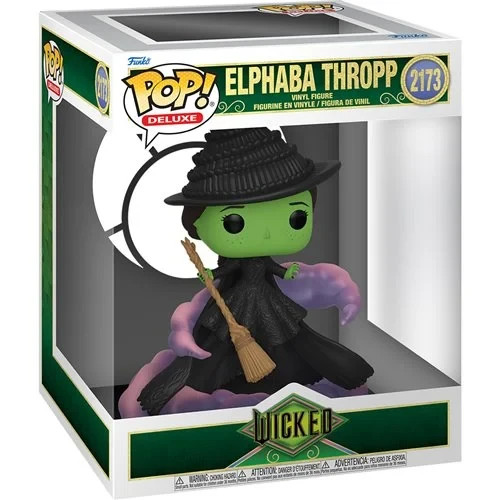 Wicked Elphaba Thropp Defying Gravity Deluxe Funko Pop Figure #2173 PREORDER Wicked Elphaba Thropp Defying Gravity Deluxe Funko Pop Figure #2173 PREORDER