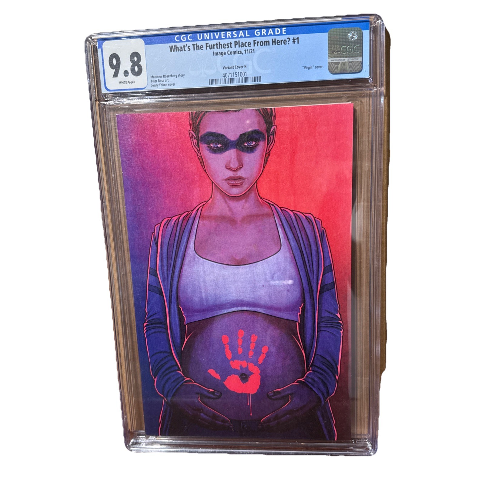 What’s The Furthest Place From Here #1 CGC 9.8 Variant Graded 1:100 Virgin Cover