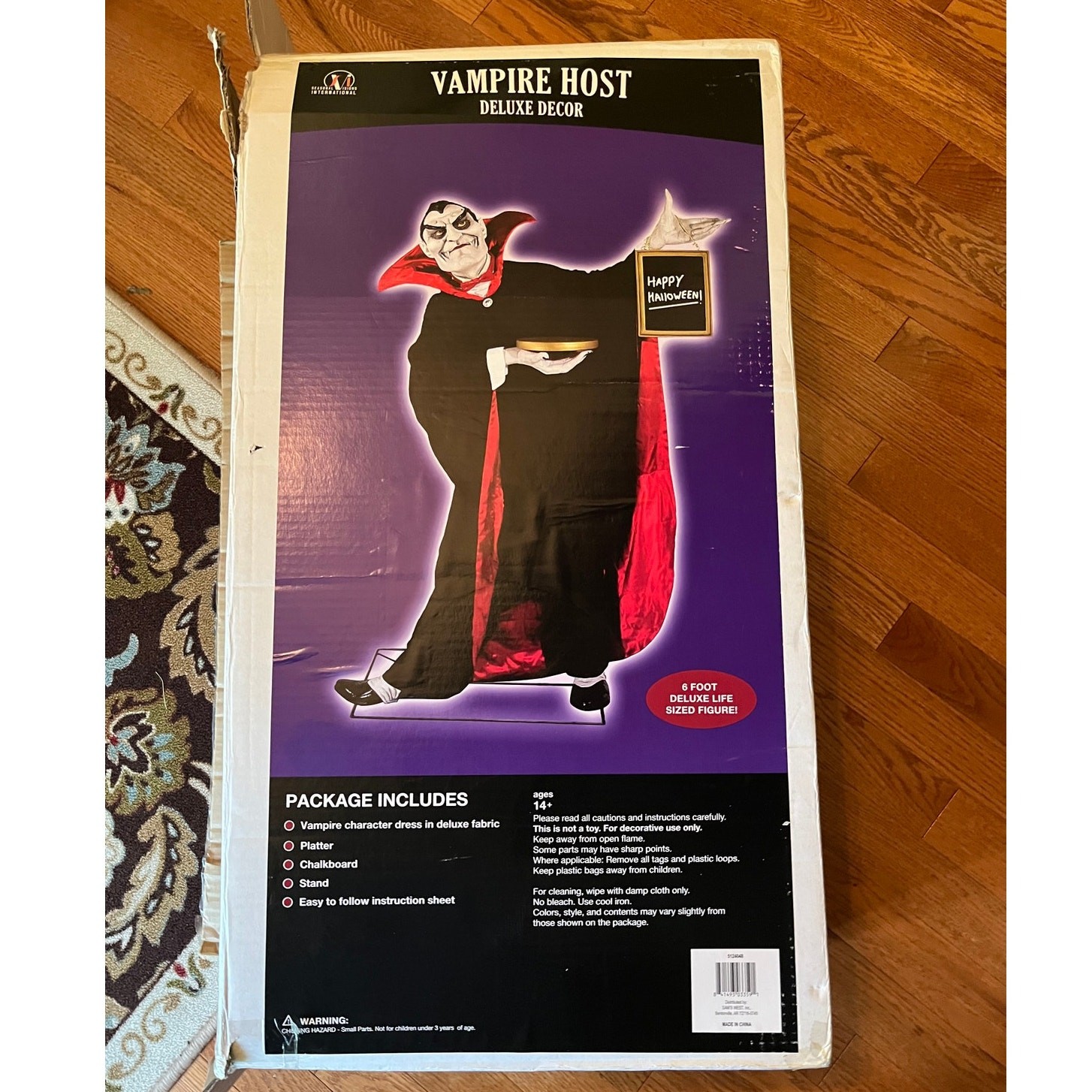 Vampire Host Deluxe Visions International  Halloween HTF Yard Ghost