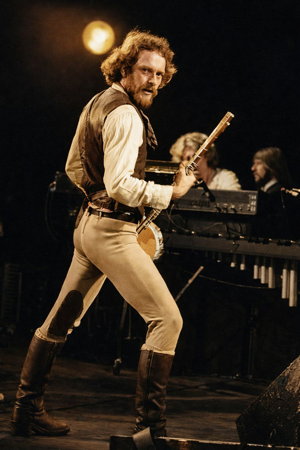 IAN ANDERSON of JETHRO TULL Retro Vintage Flute Player Photo Picture 5x7