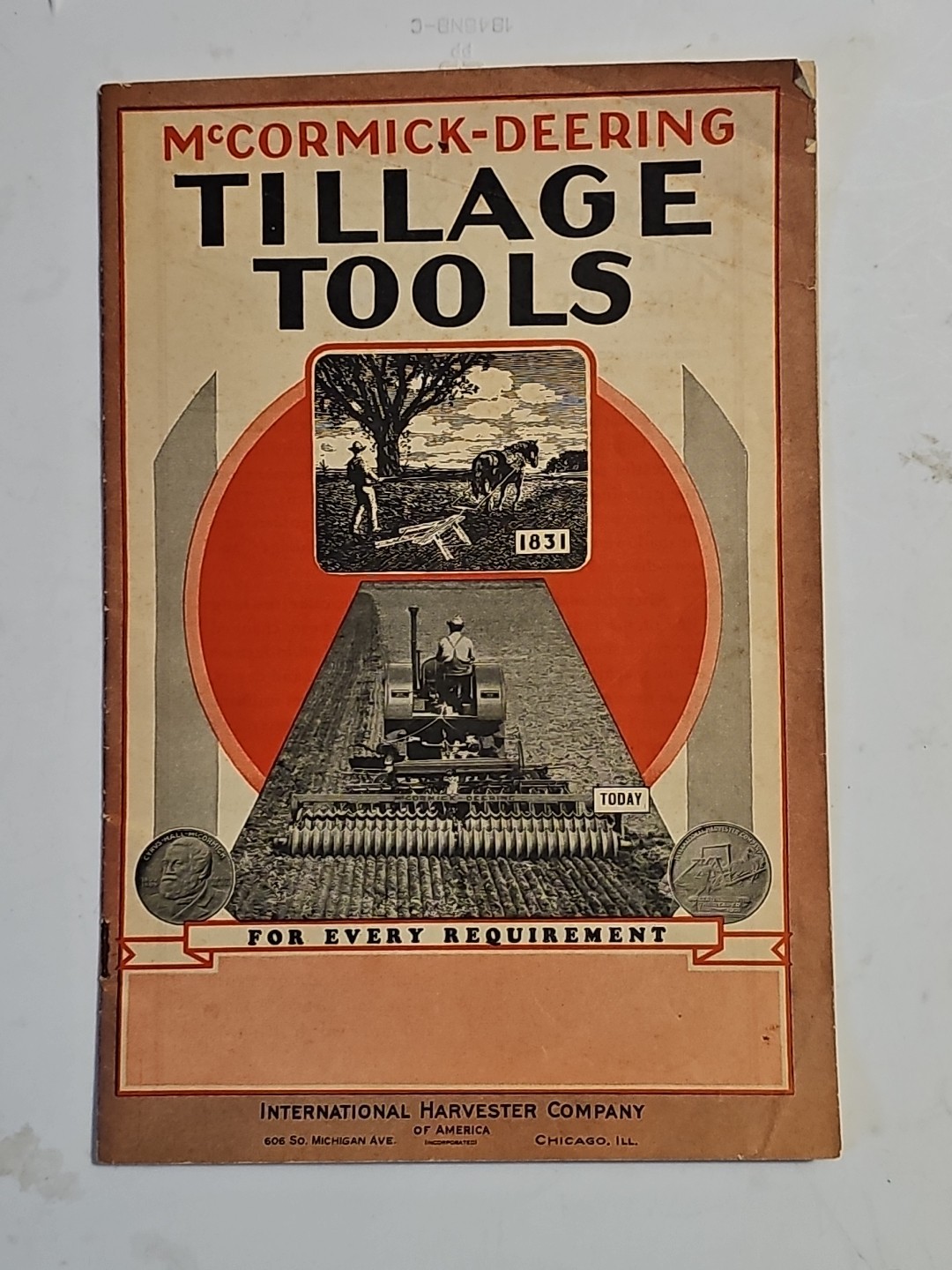 MCCORMICK DEERING TILLAGE TOOLS SALES BROCHURE 31PGS