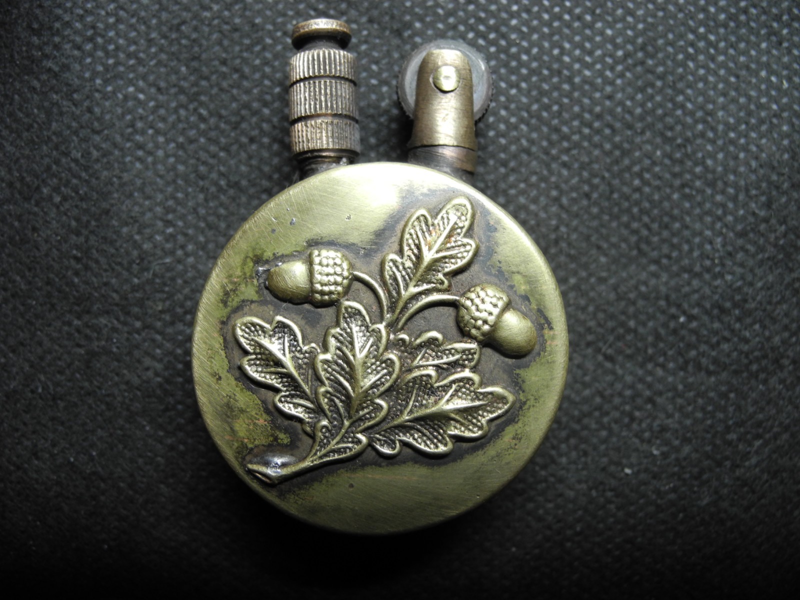 WWI German Petrol Lighter. Brass. Trench Art.