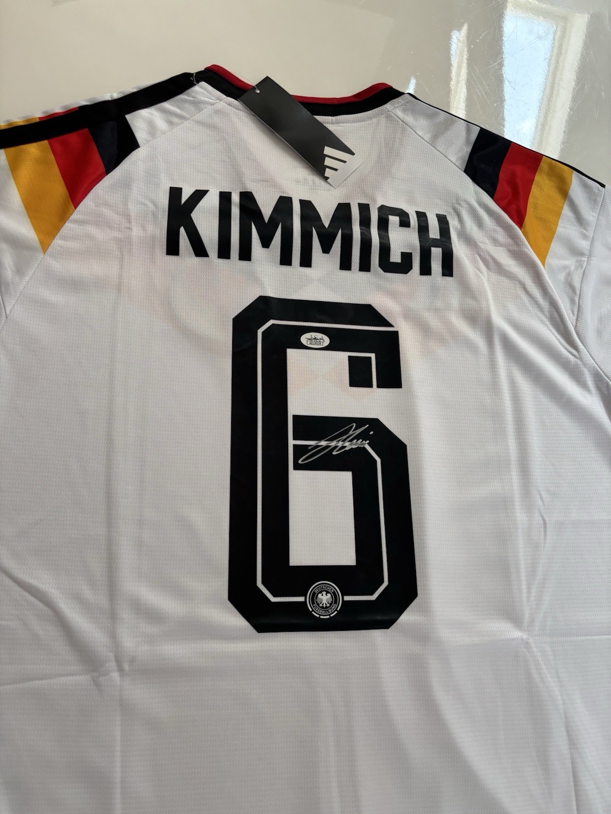 🔥⚽️ Joshua Kimmich, Germany, Hand Signed 2026 Home Jersey JSA COA ⚽️🔥