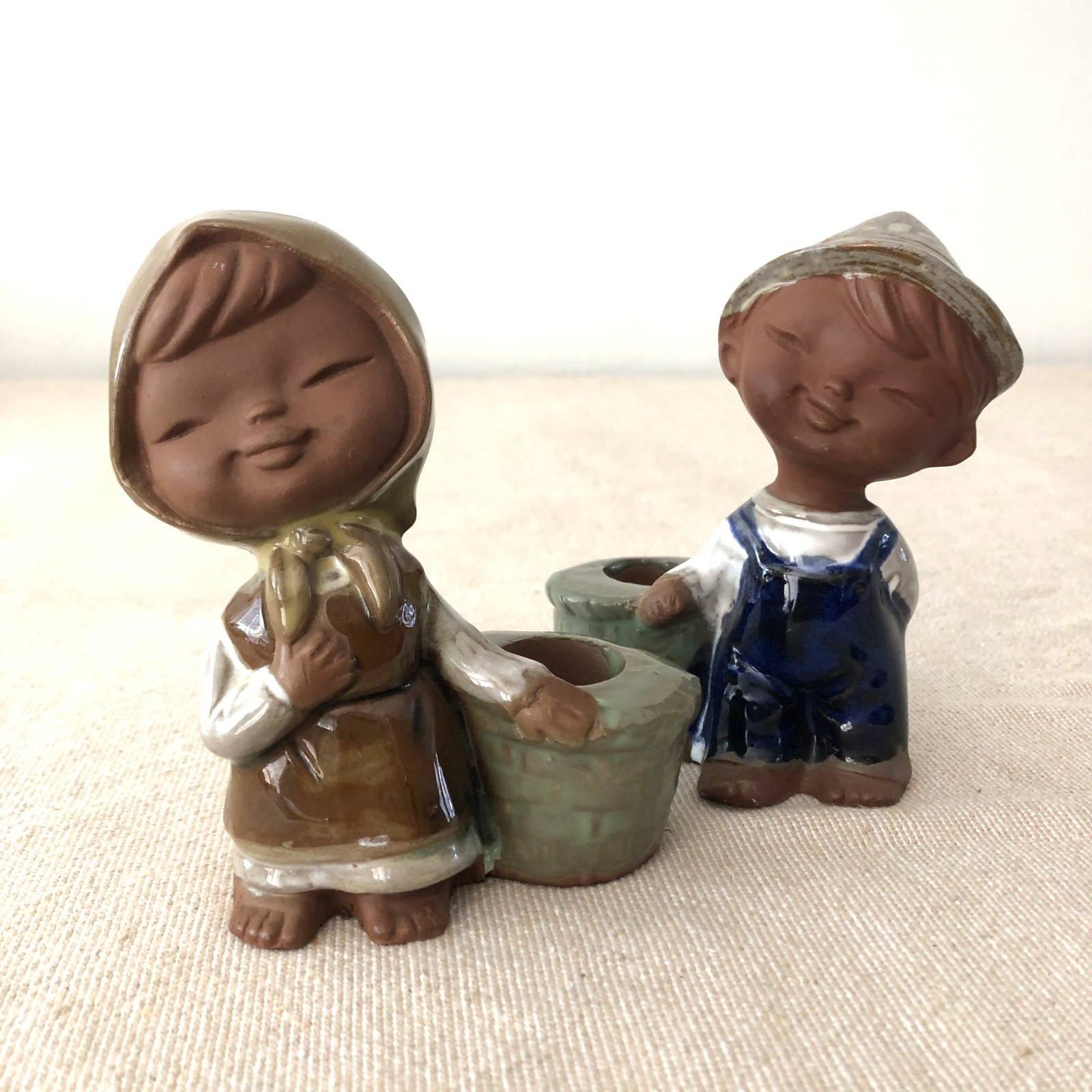 Vintage Dutch Boy Girl Holland Style Set Japan 