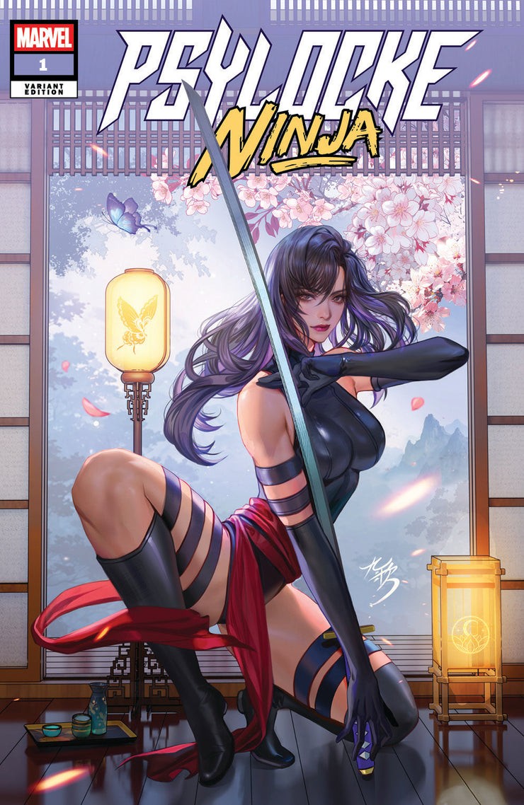PSYLOCKE NINJA #1 NM FANYANG 616 TRADE DRESS VARIANT A LTD 3000 PSYLOCKE NINJA #1 NM FANYANG 616 TRADE DRESS VARIANT A LTD 3000