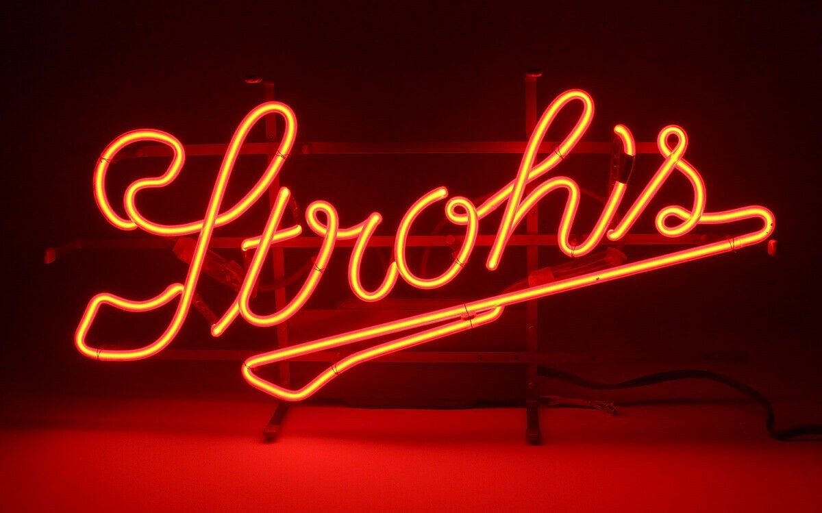 Stroh's Beer Neon Sign 17