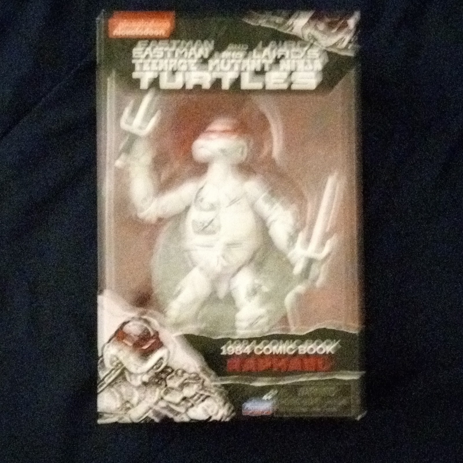 Nickelodeon TMNT Raphael Plastic Figure w/ 1984 Comic Book Original Unopened