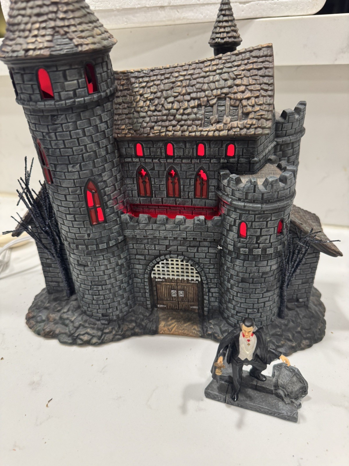 Department 56 Dracula’s Castle Featuring Bela Lugosi Department 56 Dracula’s Castle Featuring Bela Lugosi