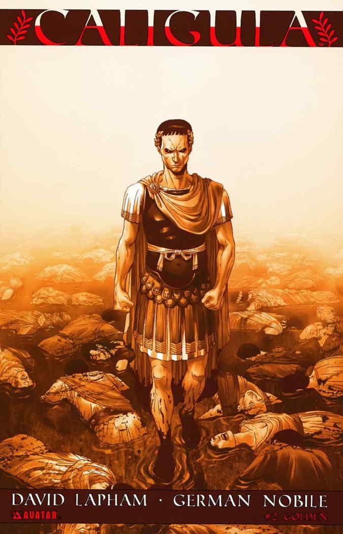Caligula #2B FN; Avatar | David Lapham Golden Variant - w/Bag+Board