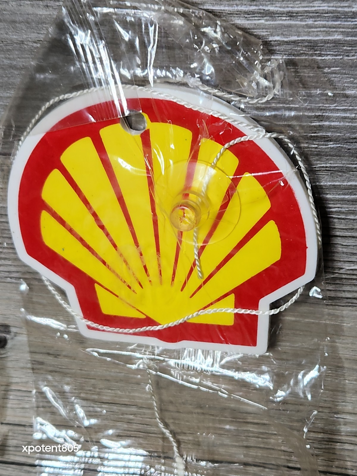 Vtg 1970's/80s Shell Gasoline Car Air Freshener NOS Rare Gas Service Station Oil