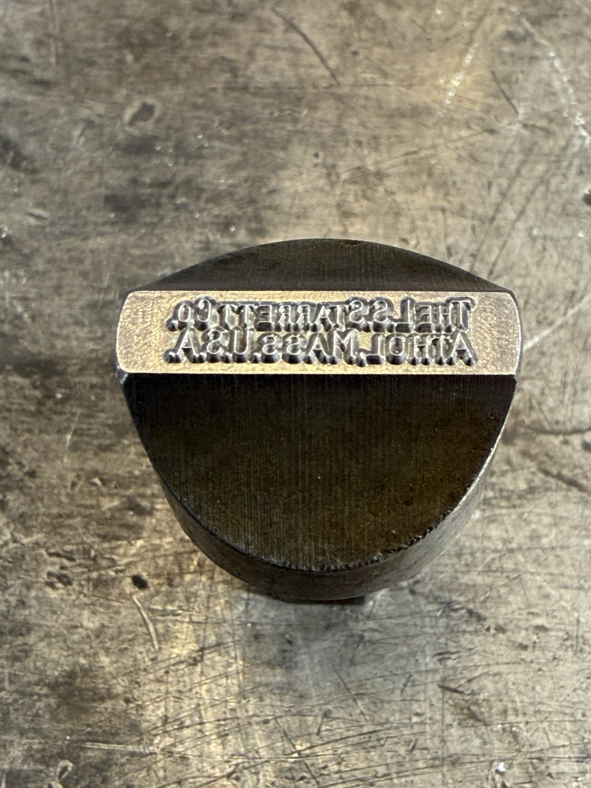 Starrett **RARE** Roll Stamping Tool Die Starrett **RARE** Roll Stamping Tool Die