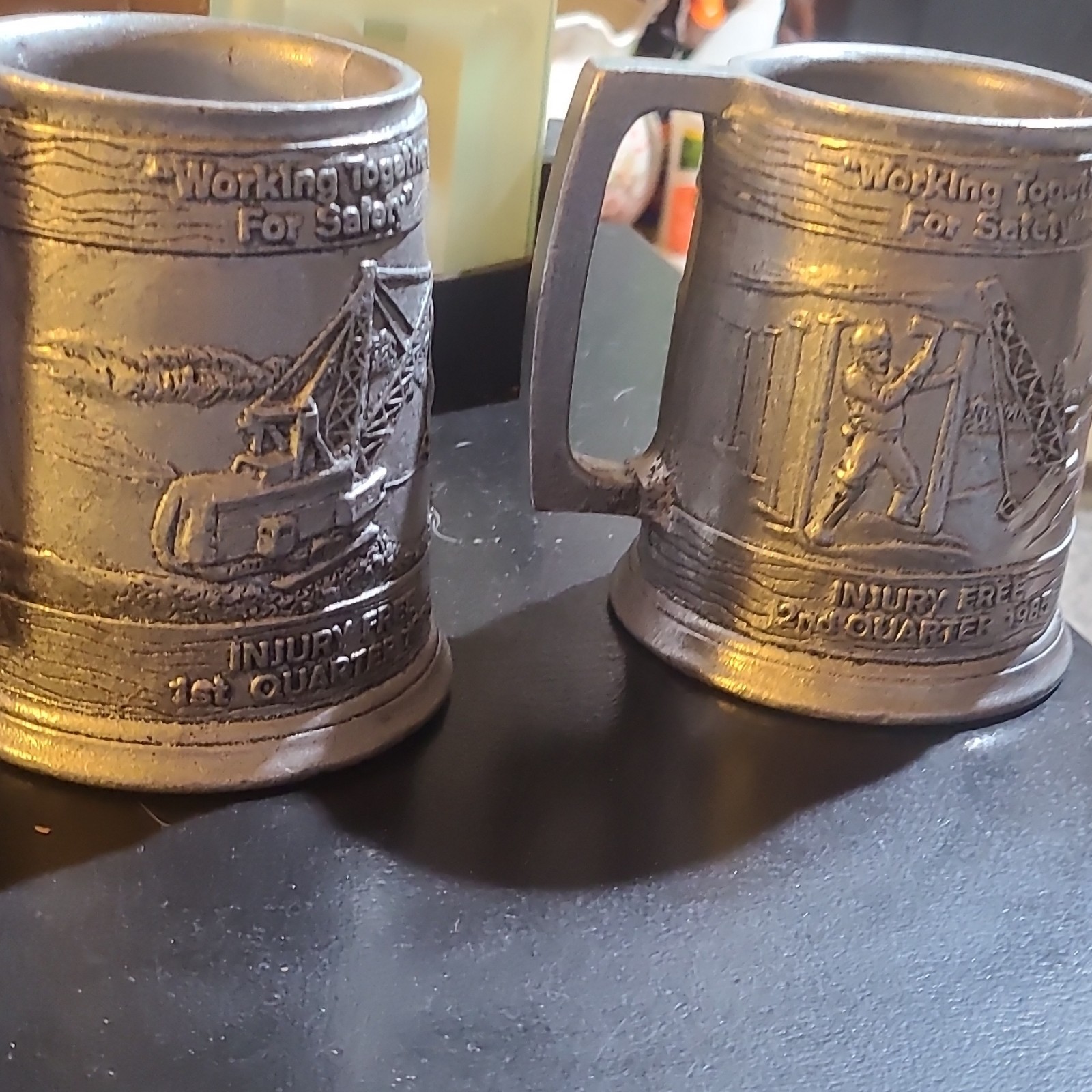 Pair Of Peabody Coal Company Eastern Division Stein From 1985