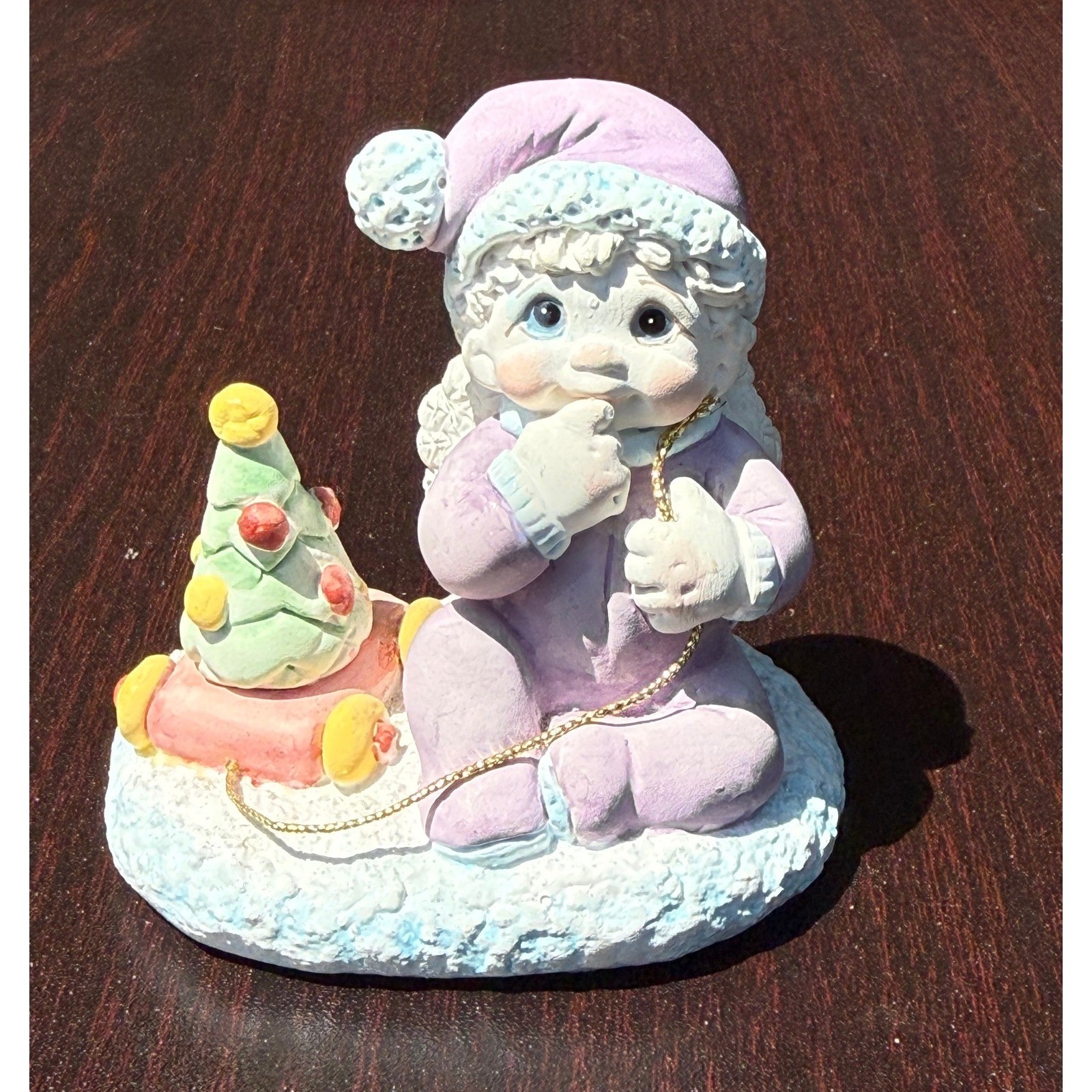 Dreamsicles Tree for Me Figurine Kristin 2003 Angel Lavender Christmas 20290