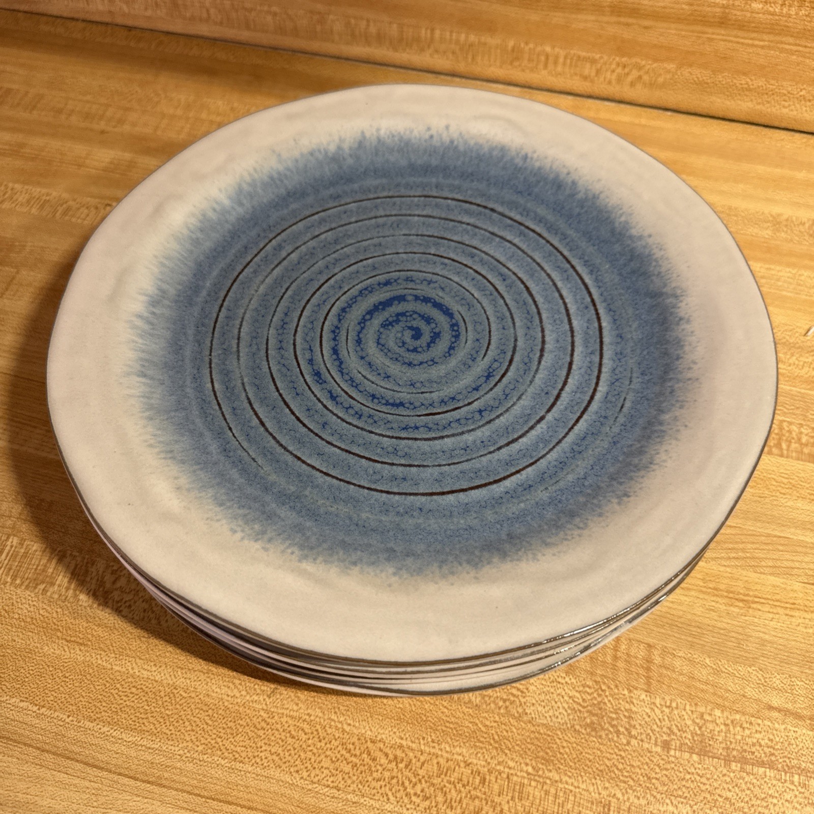 Sango Talia Dusk Blue Dinner Plate 11614355 Set Of Four 11 1/8”