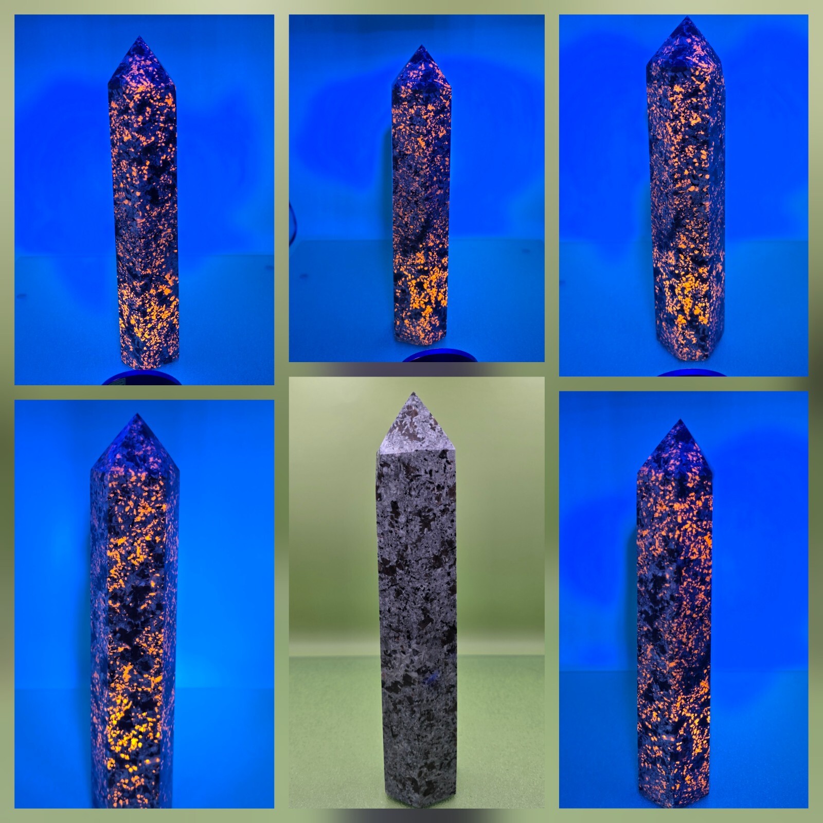 Rare Giant 2.91 Lb Yooperlite Tower 10