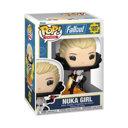 Funko POP Fallout Game Nuka Girl Figure 1317 + Protector