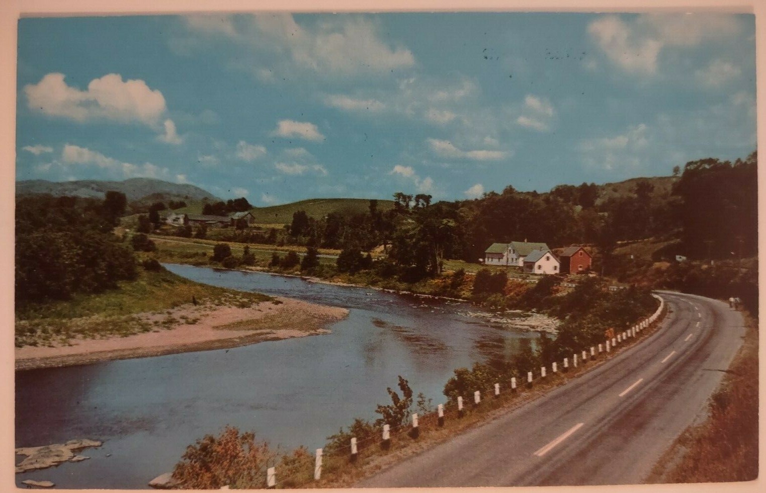 Iron River Wisconsin Chrome Postcard Unposted WI