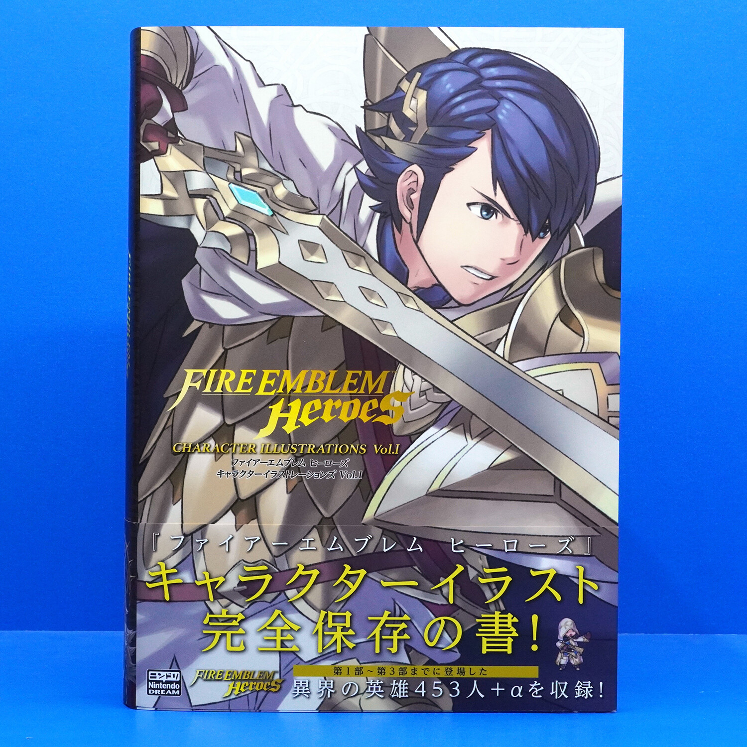 Fire Emblem Heroes Character Illustrations Vol.1 Art Works Book - 624 Pages