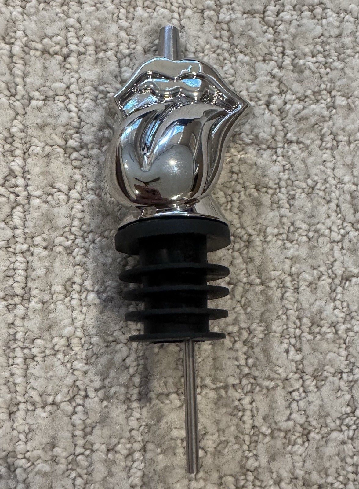 Extremely Rare Official Rolling Stones Liquor Bottle Topper ￼