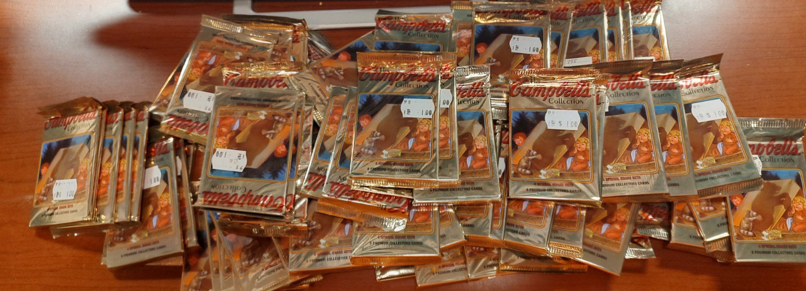 NEW UNOPENED 1995 The Campbell’s Soup Collection Trading Card Pack