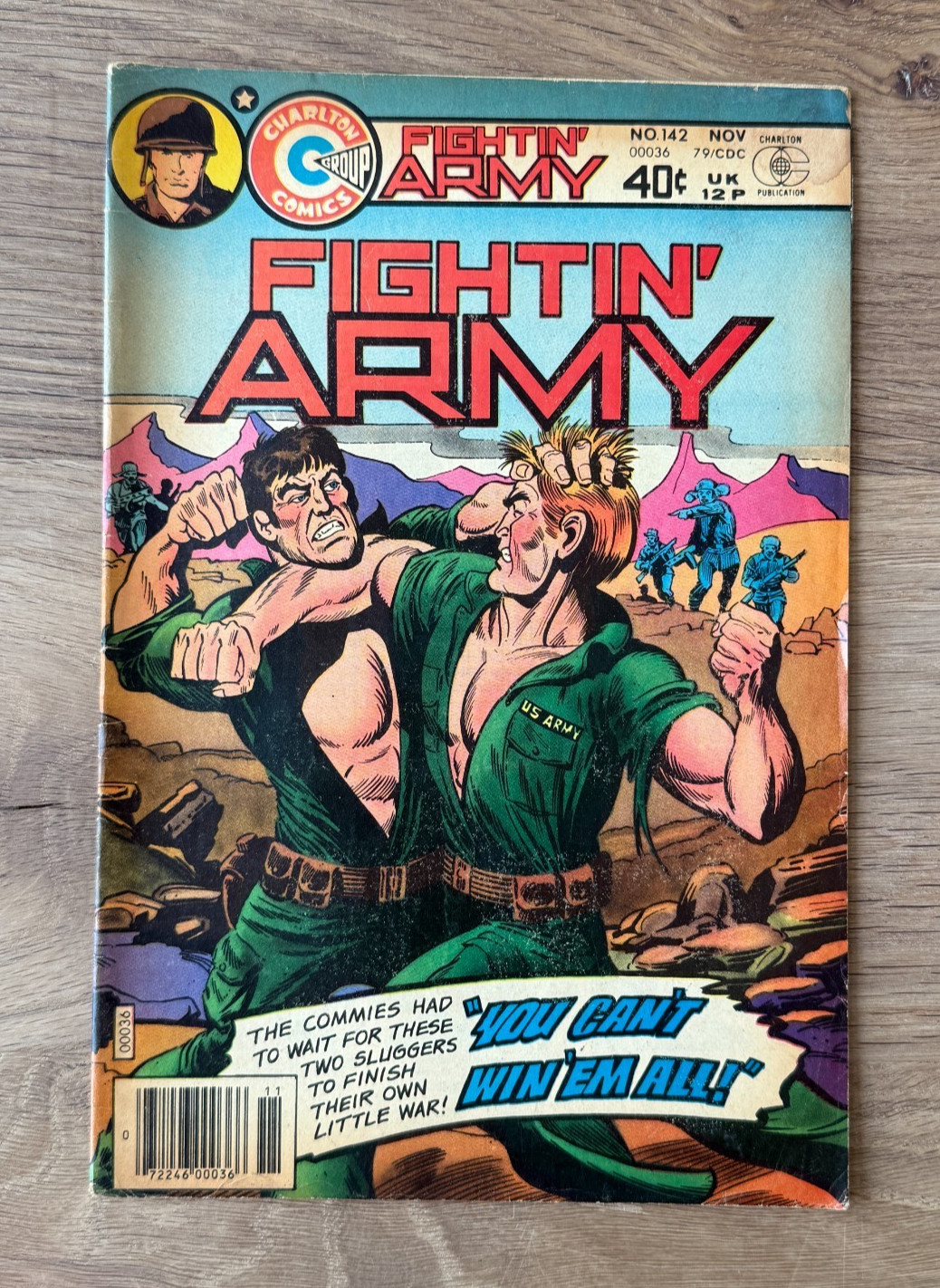 Fightin\' Army Vol 1 #142 Charlton Comics (1979)