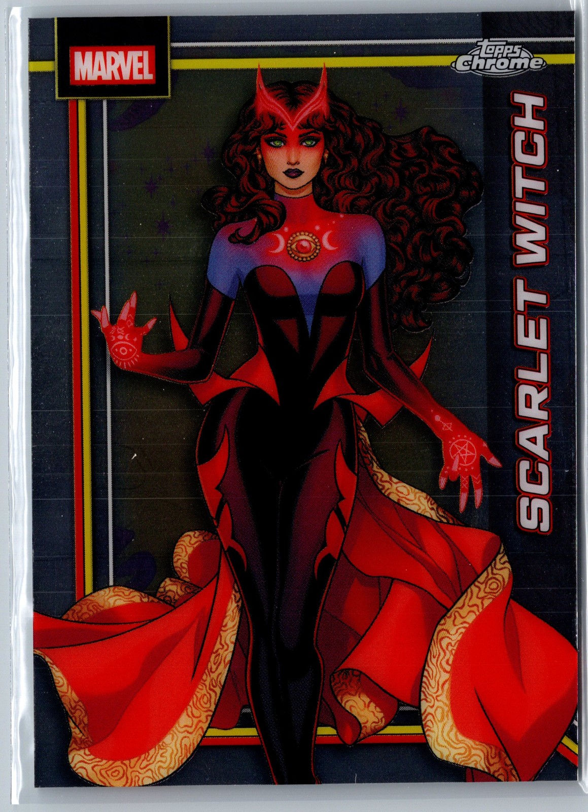 Scarlet Witch 2026 Topps Chrome Marvel Comics #145