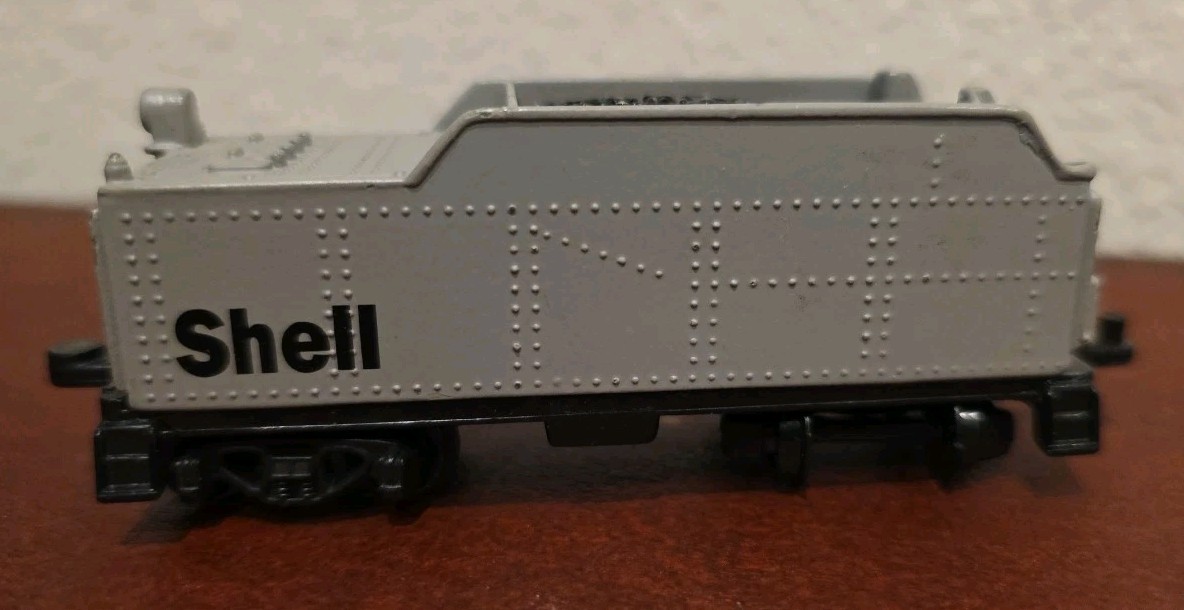 Fletcher, Barnhart & White Shell HO Scale Train Car Gray Coal Car
