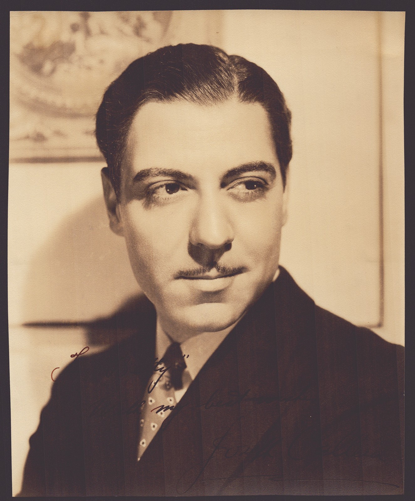 JOSEPH CALLEIA - INSCRIBED PHOTOGRAPH SIGNED