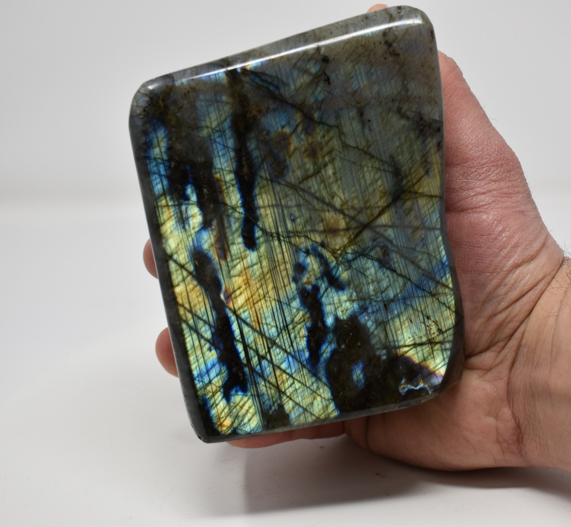 Labradorite Freeform 124 mm 3 lb 3.6 oz
