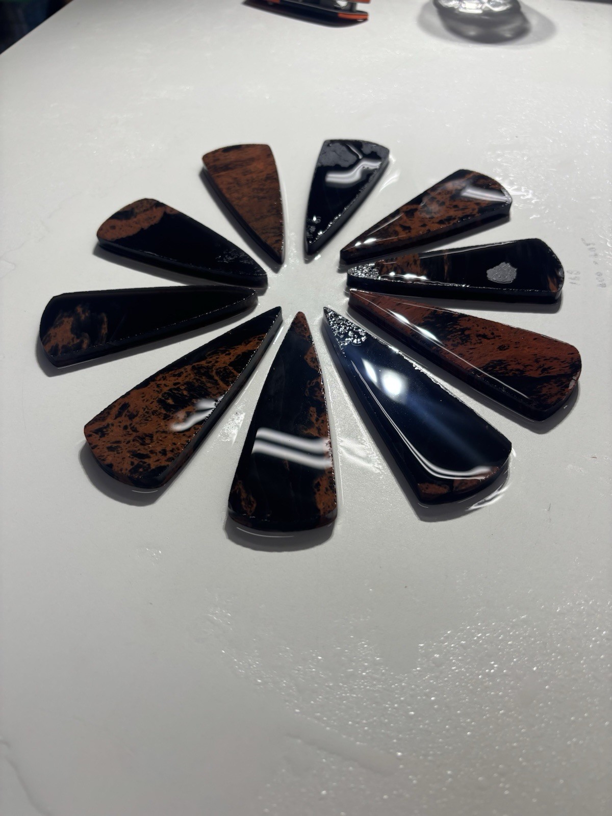 4” Long Obsidian Preform Blank Sold Each Not Bulk Listing Flint Knapping Elko