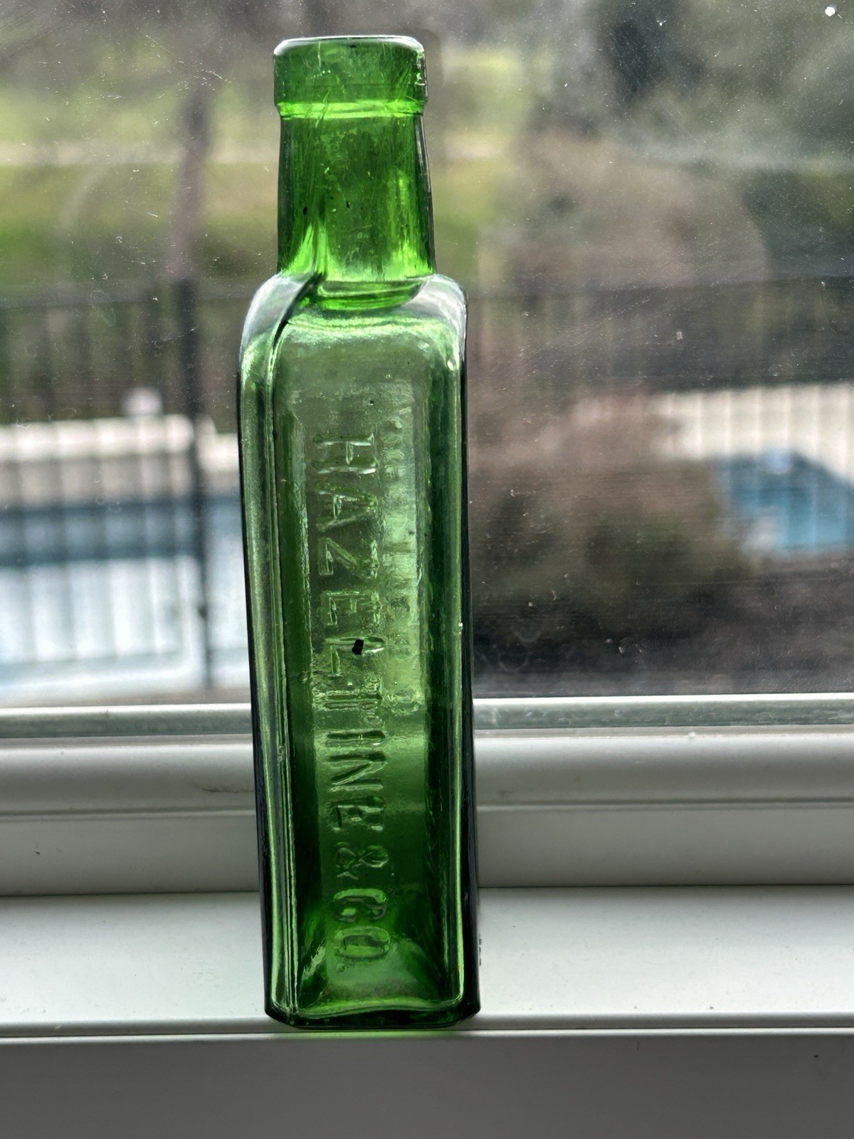 Vintage PISO'S CURE FOR CONSUMPTION ~Tuberculosis ~ HAZELTINE & Co. Forest Green