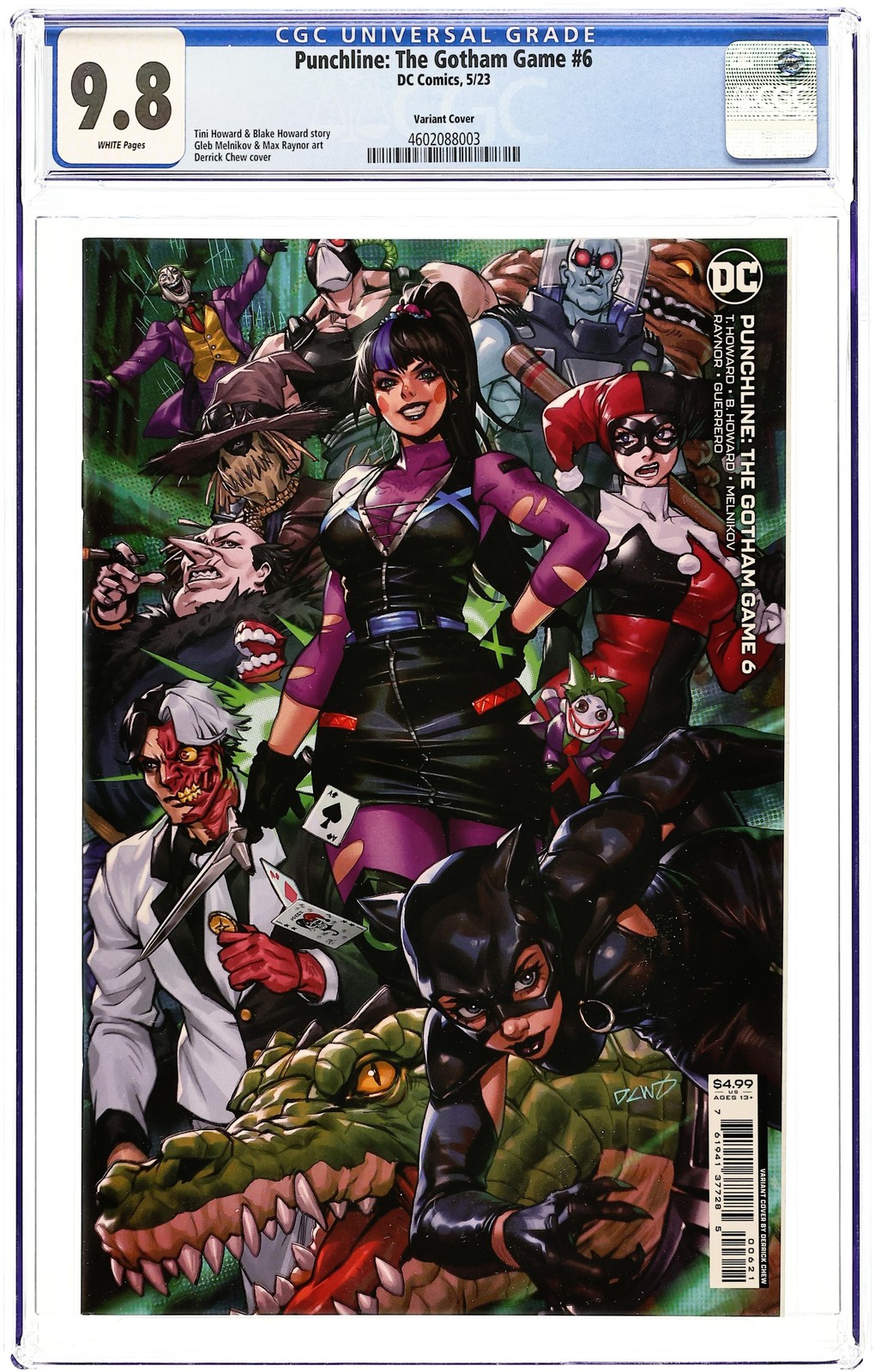 Punchline the Gotham Game #6B Chew Variant CGC 9.8 2023 4602088003