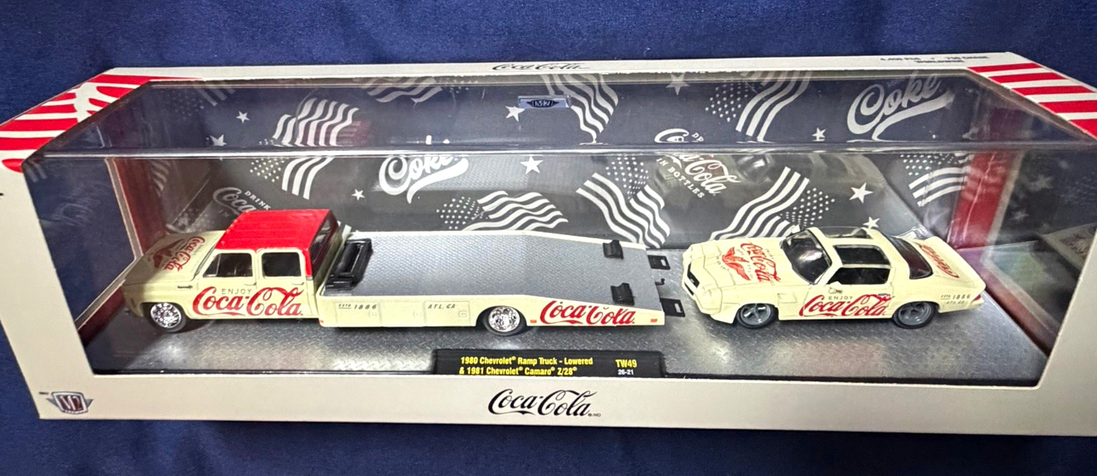 M2 Coca-Cola 1980 Chevy Ramp Truck & 1981 Chevy Camaro (2026)