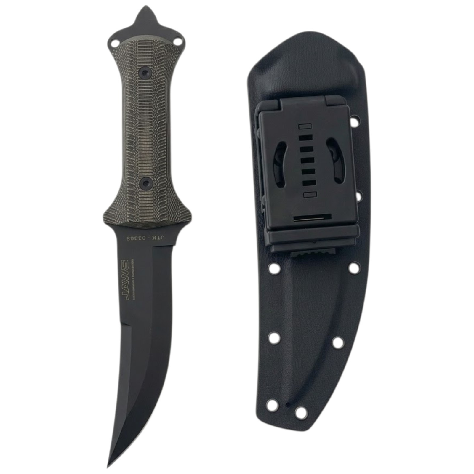 Tactical Knife Jordanian Special Operations Full Tang High Carbon Steel Dagger