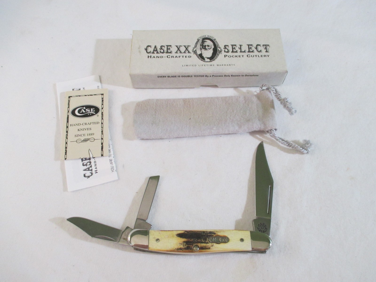 Case XX Select 1999 Stag Stockman CS 5347 WH SS, Item 02410