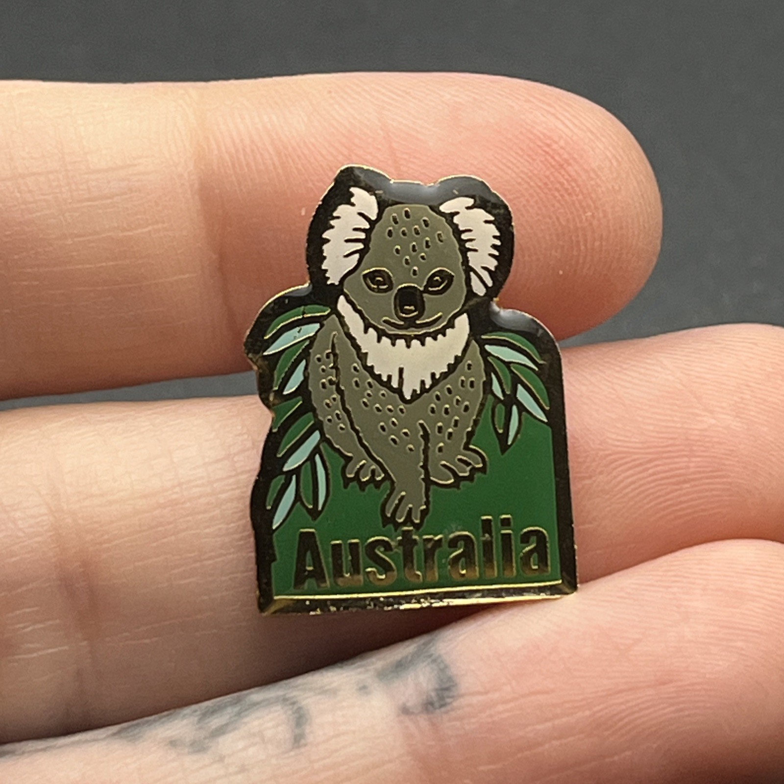 Australia Koala Animal Country Souvenir Travel Lapel Hat Pin Australia Koala Animal Country Souvenir Travel Lapel Hat Pin