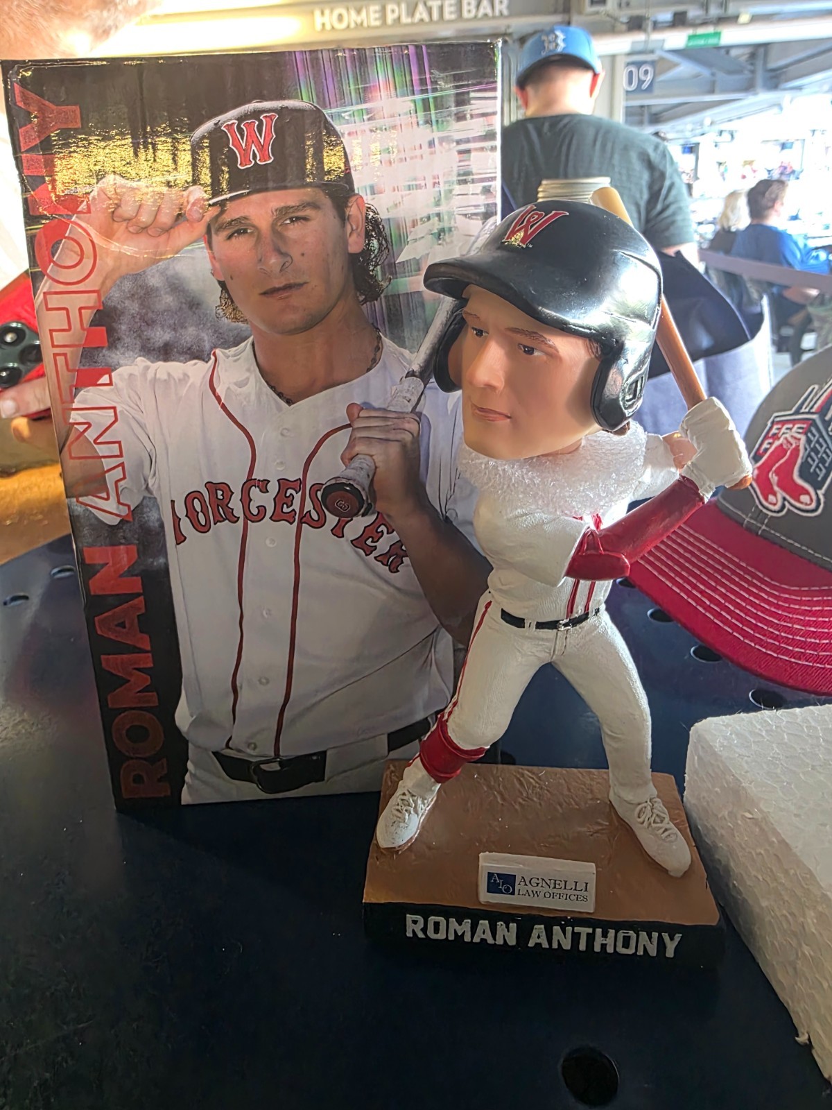 ROMAN ANTHONY WOOSOX BOBBLEHEAD SGA 8-26-26 ONLY 700 GIVEN AWAY TODAY