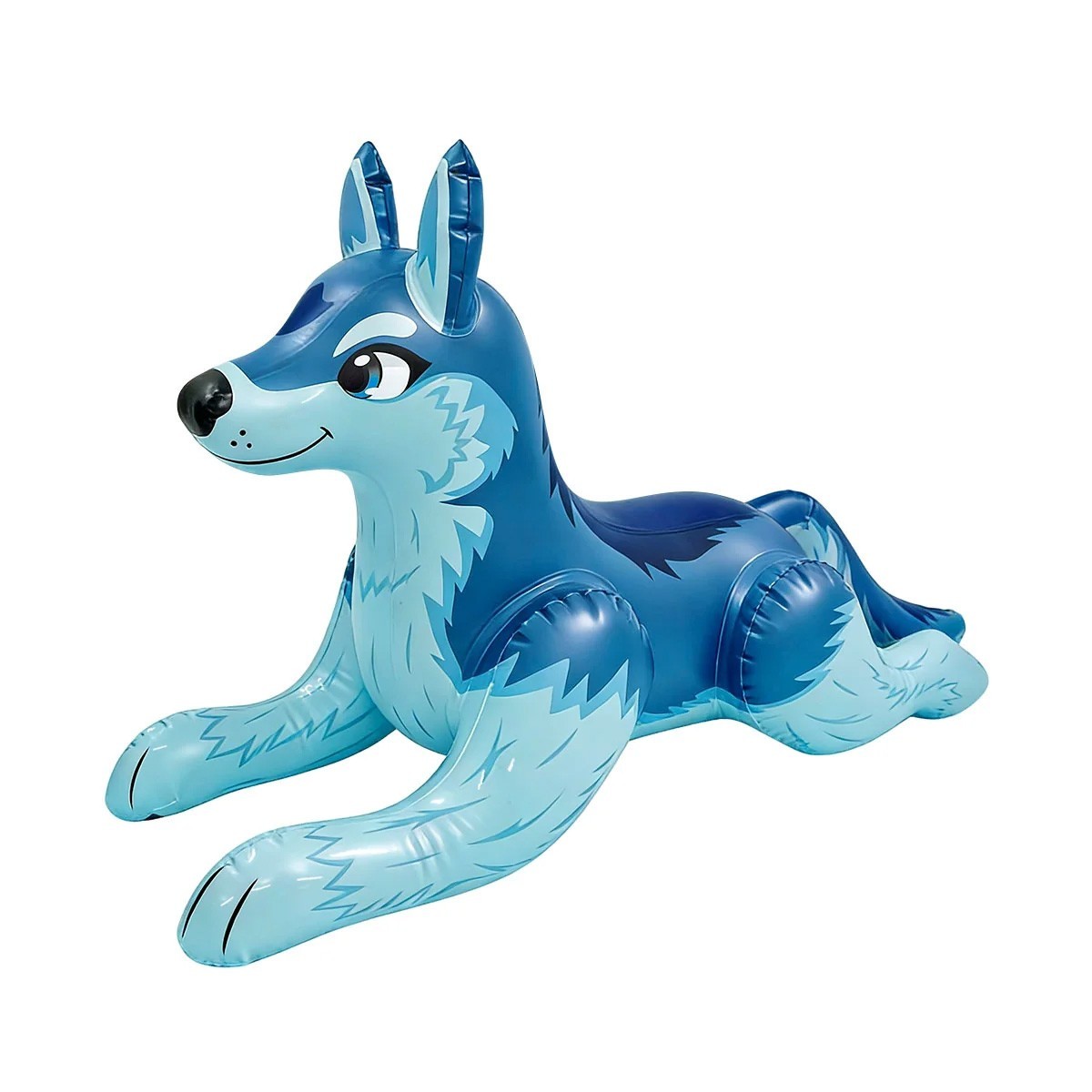 48inch Long German Shepherd Inflatable - Blue color