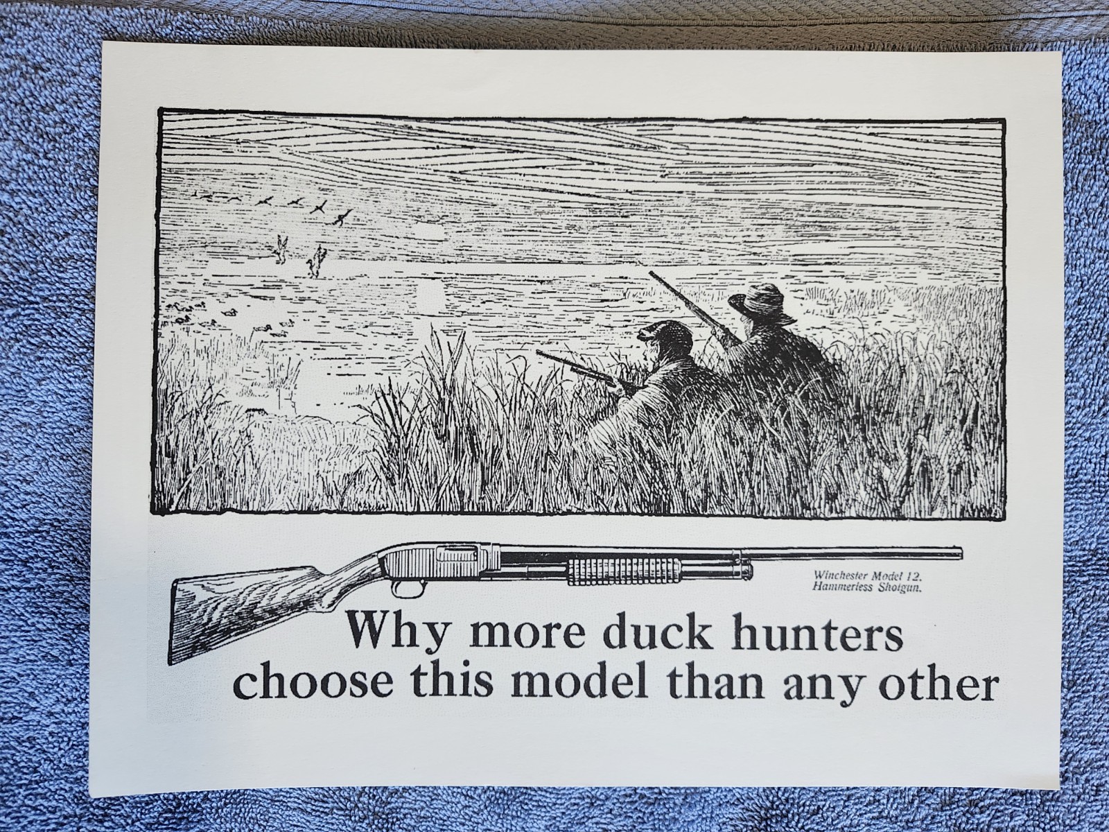 Winchester Model 12 Shotgun Advertising Winchester Gun Advertising 