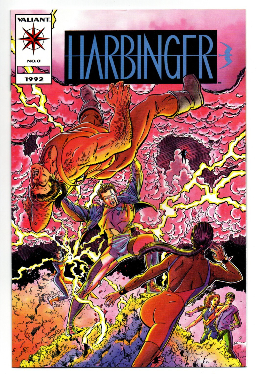 Harbinger #0 Pink Mail-Away Variant Valiant Comics 1992