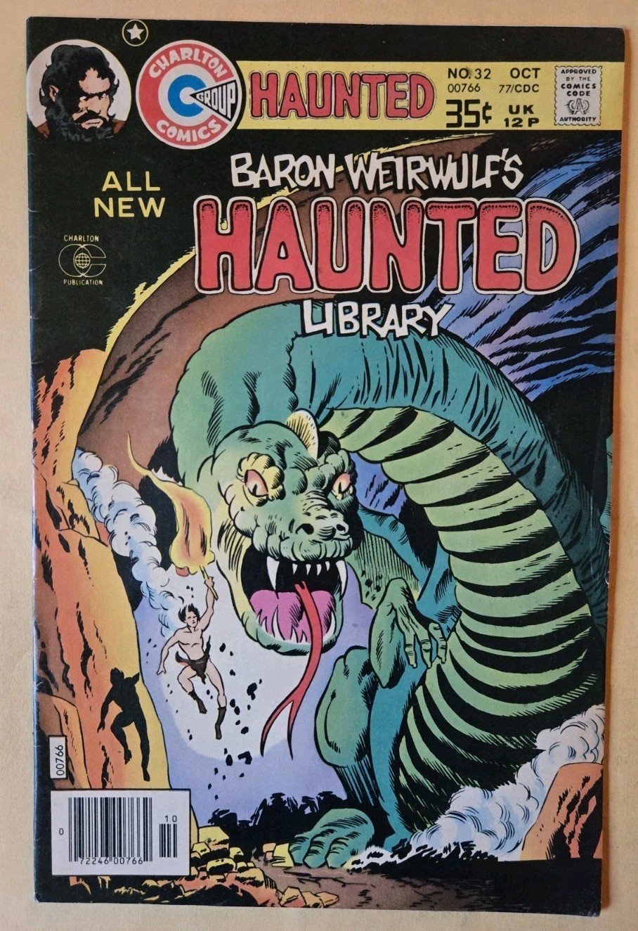 Haunted #32 VG+ (4.5) Charlton Comics 10/77