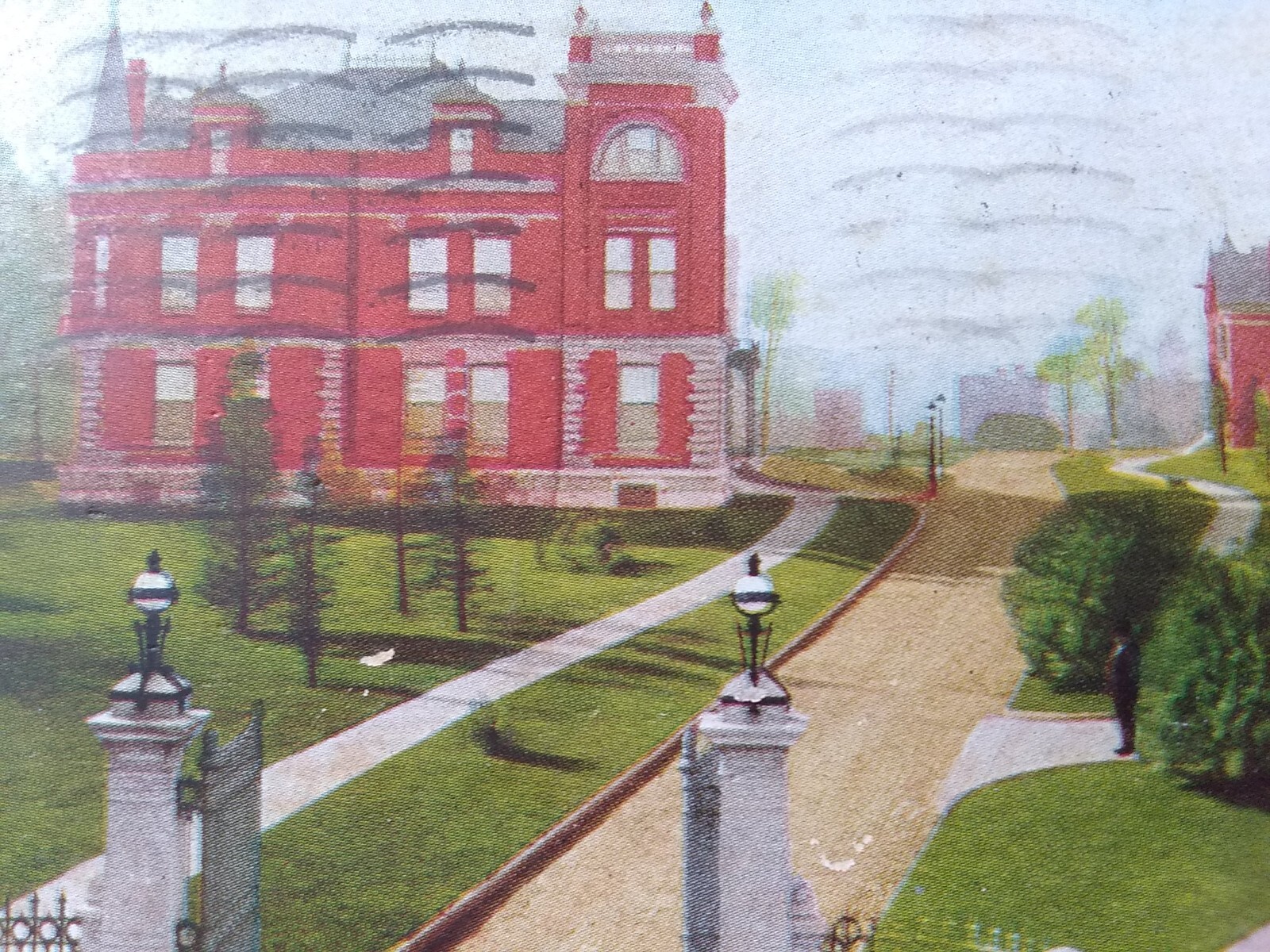 Vintage Postcard. Busch Place. St. Louis, Missouri. PMK 1912 (A20)