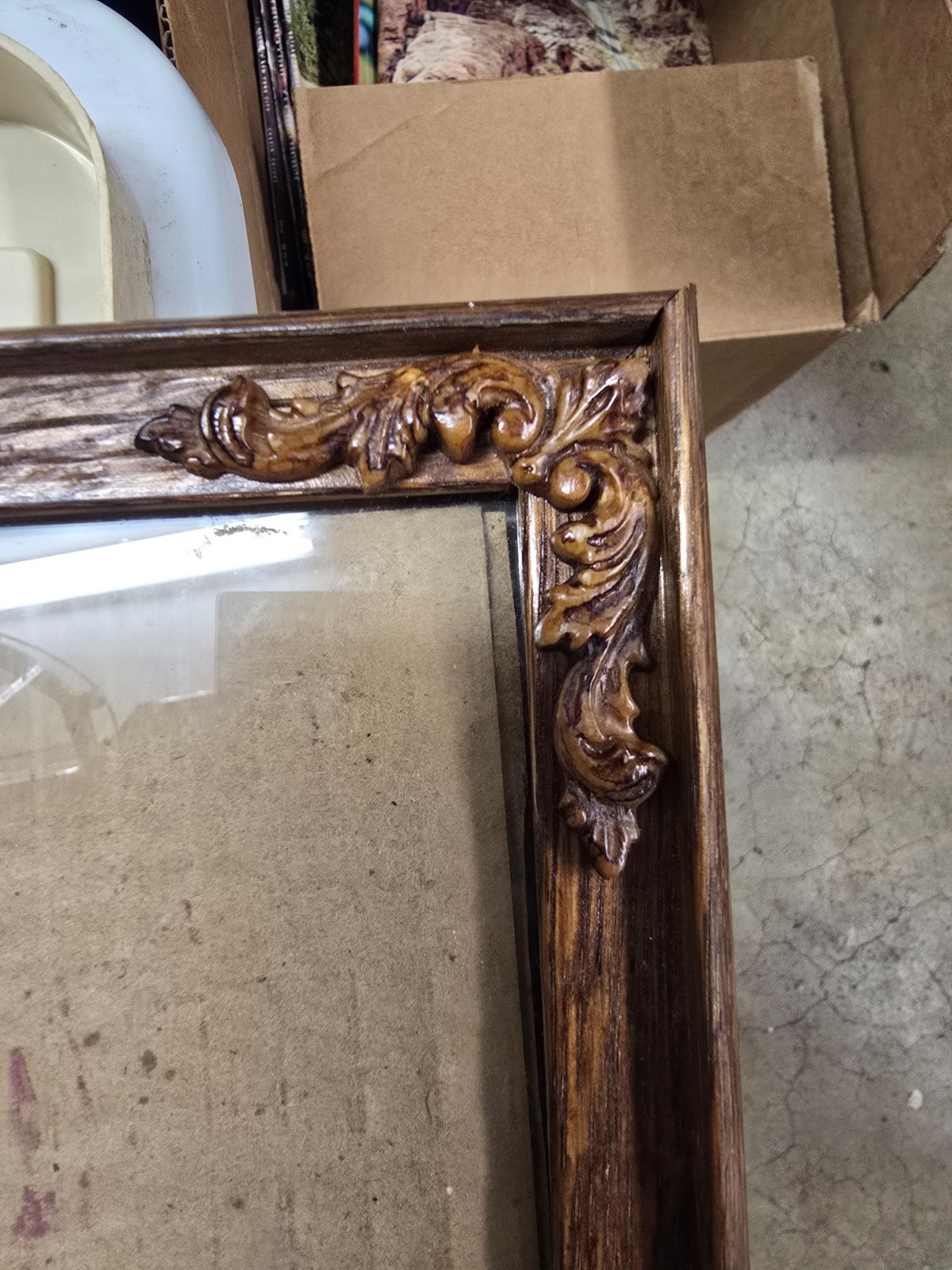 Vintage Faux Wood 8x10 Picture Frame