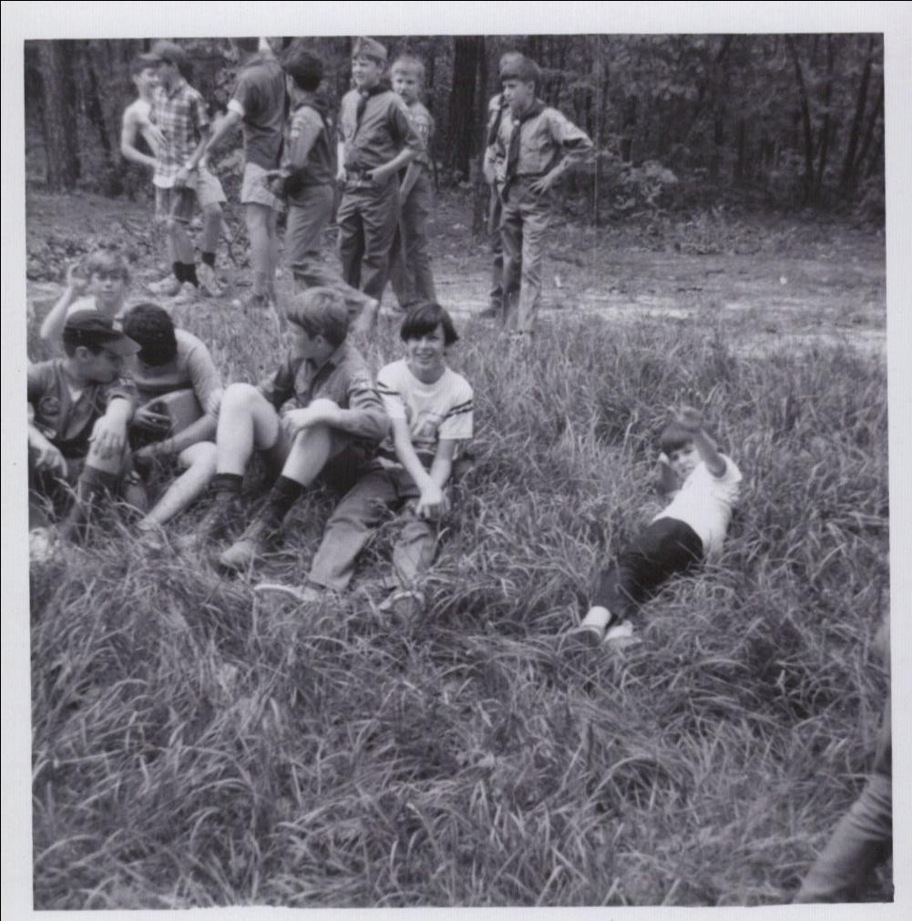 Lot of 5 Vintage Snapshots 1960\'s Boy Scouts Camping Camporee Photos Carolina