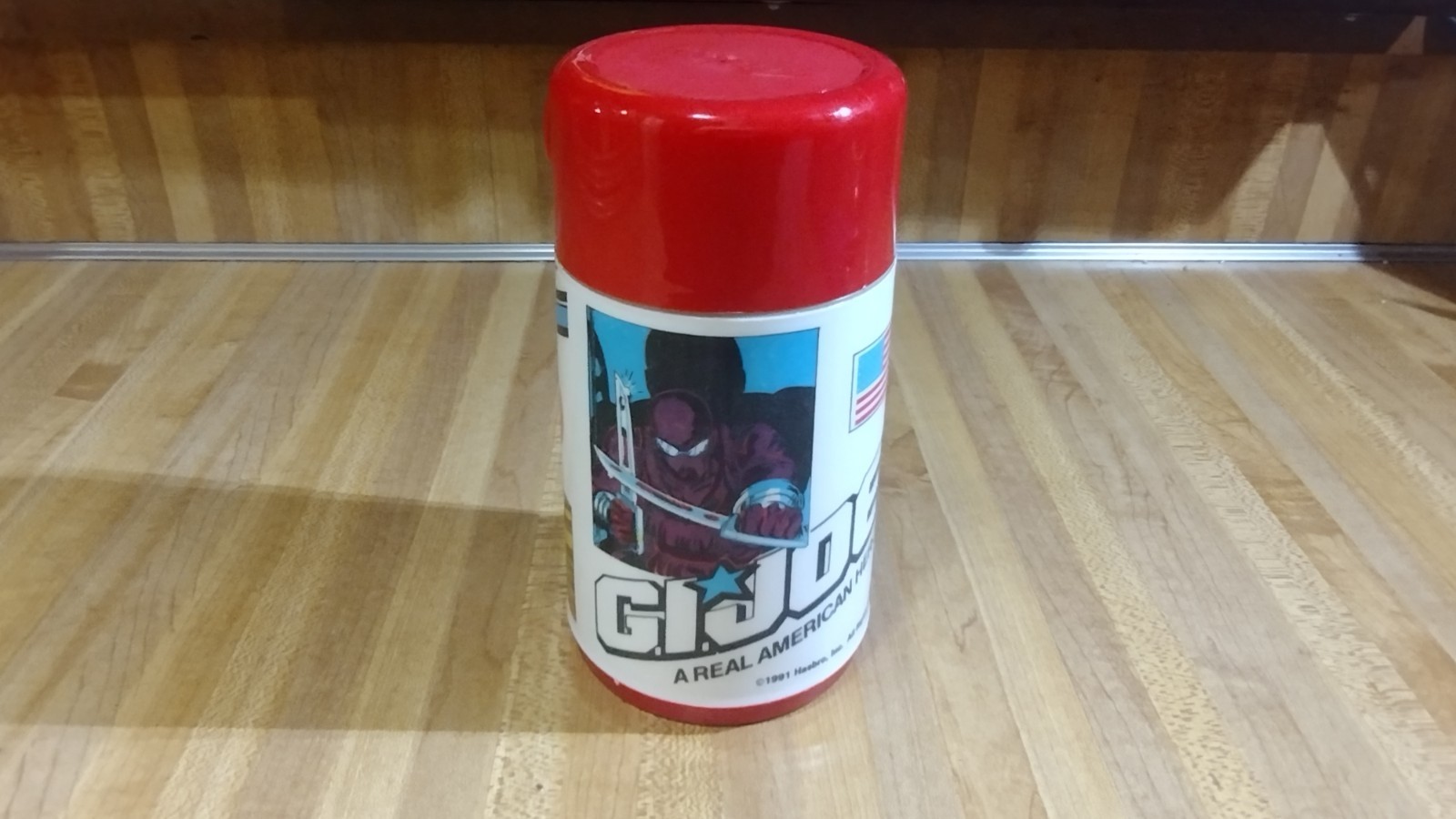 Aladdin G.I. Joe Thermos,1991,hasbro,unused,plus lunchbox Aladdin G.I. Joe Thermos,1991,hasbro,unused,plus lunchbox