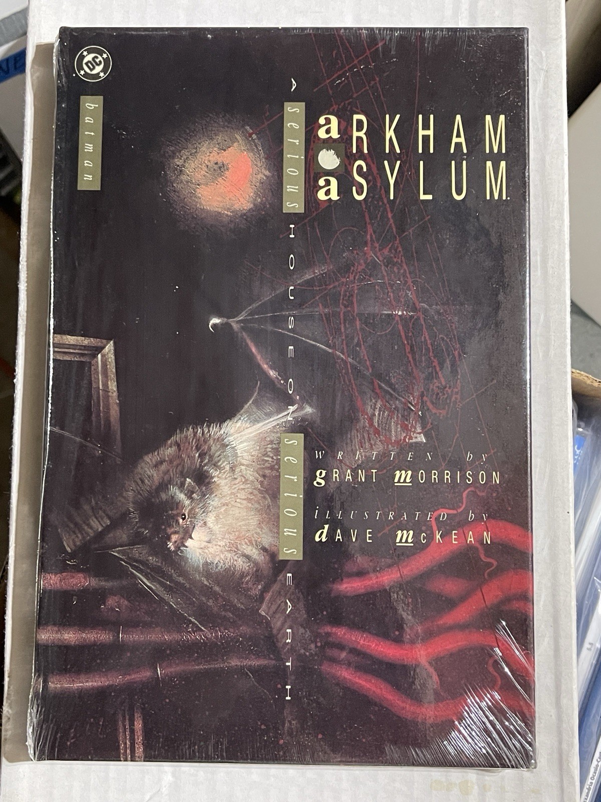 Arkham Asylum Brand NEW Sealed First 1st Printing Hardcover Serious House DC