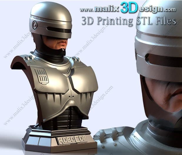 Robocop Resin Sculpture Statue Model Kit  Unpainted/Unassembled