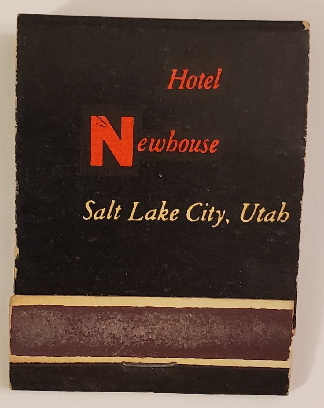 Newhouse Hotel , FULL matchbook; 1960’s;Unused; (Salt Lake City, Utah) Newhouse Hotel , FULL matchbook; 1960’s;Unused; (Salt Lake City, Utah)