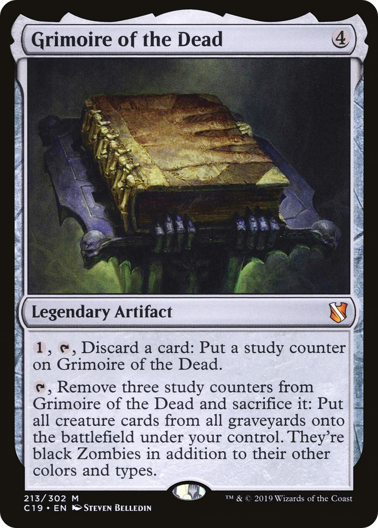 Grimoire of the Dead [Commander 2019] Magic MTG